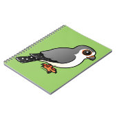 Afrikanischer Pygmäenfalke Notizblock (Linke Seite)