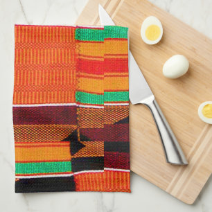 Afrikanischer Rand Geschirrtuch