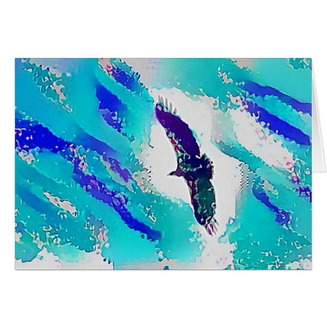 Afrikanischer Raubvogel (Vorderseite (Horizontal))