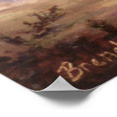 Afrikanischer Roller Poster (Ecke)