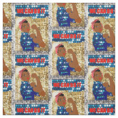 afrikanischer Rosenstoff Stoff (Muster)