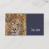 Afrikanischer Safari-Tier-Wildtiere Visitenkarte (Vorderseite)