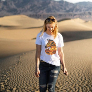 Afrikanischer Safari-Zebra T-Shirt