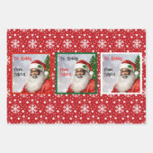 Afrikanischer Santa Add Kinder Geschenkpapier Set (Vorderseite)