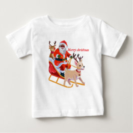 Afrikanischer Santa Baby T-shirt