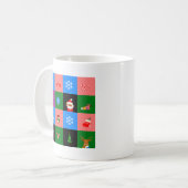 afrikanischer Santa-Claus Kaffeetasse (Vorderseite Links)
