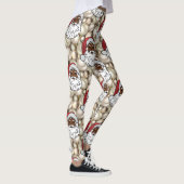 afrikanischer Santa-Claus Leggings (Rechts)