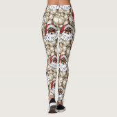 afrikanischer Santa-Claus Leggings (Rückseite)