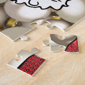 afrikanischer Santa-Claus Puzzle (Seite)