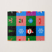 afrikanischer Santa-Claus Puzzle (Horizontal)