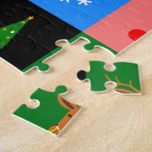 afrikanischer Santa-Claus Puzzle (Seite)