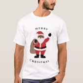 Afrikanischer Santa Claus T - Shirt (Vorderseite)