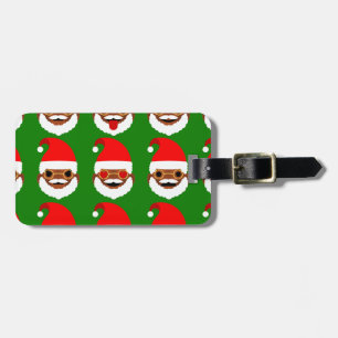 Afrikanischer Santa Emoji Emoticons Gepäckanhänger