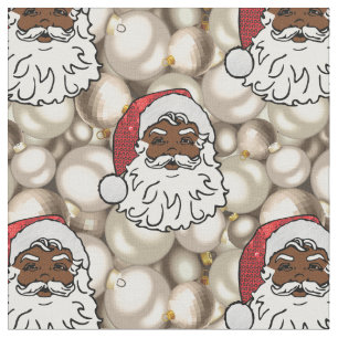 afrikanischer Santa-Stoff Stoff