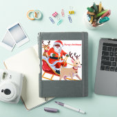 Afrikanischer Santa und Freunde Aufkleber (iPad Hülle)