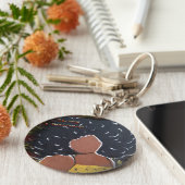 Afrikanischer Schlüsselanhänger (Seite)