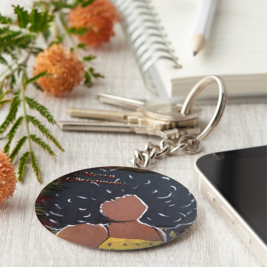 Afrikanischer Schlüsselanhänger (Seite)