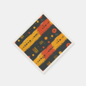 Afrikanischer Schmuckstoff Serviette (Ecke)