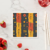 Afrikanischer Schmuckstoff Serviette (Beispiel)