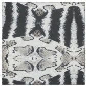 Afrikanischer Schwarzweiss-Druck Stoff (Muster)