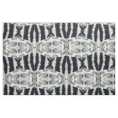 Afrikanischer Schwarzweiss-Druck Stoff (Fat Quarter (45,7 x 55,9 cm))