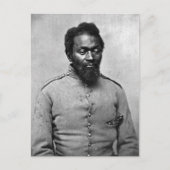 Afrikanischer Soldat für den Zivilen Krieg, 1861 Postkarte (Vorderseite)