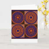 Afrikanischer Sonnenblumenkorb Karte (Gelbe Blume)