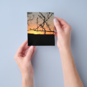 Afrikanischer Sonnenuntergang Flyer (Gruppe)