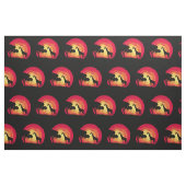 Afrikanischer Sonnenuntergang Stoff (Fat Quarter (45,7 x 55,9 cm))