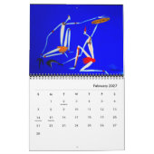 Afrikanischer Stammes- Kunst-Kalender Kalender (Feb 2027)