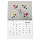 Afrikanischer Stammes- Kunst-Kalender Kalender (Mär 2027)