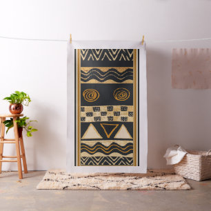 Afrikanischer Stammesdesignerstoff Stoff