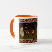 Afrikanischer Stammesfuß Tasse (Vorderseite Links)