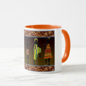 Afrikanischer Stammesfuß Tasse (VorderseiteRechts)