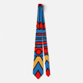 afrikanischer Stammeskrieger Krawatte (Vorderseite)