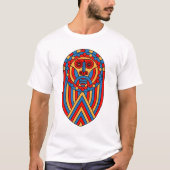 afrikanischer Stammeskrieger T-Shirt (Vorderseite)