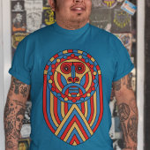 afrikanischer Stammeskrieger T-Shirt