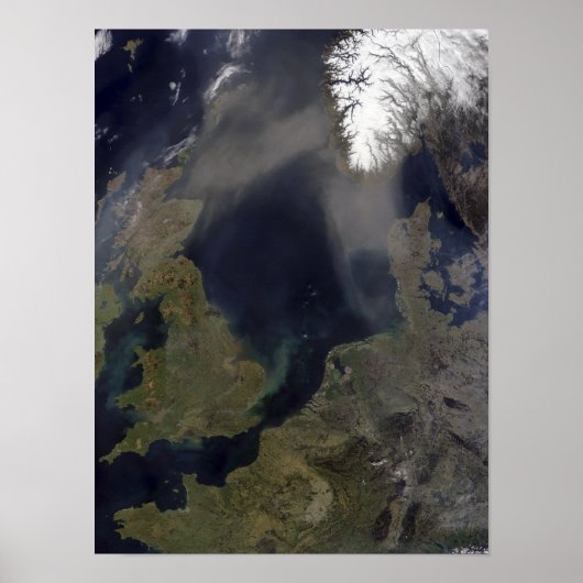 Afrikanischer Staub weht über Schottland Poster (Vorne)