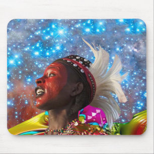 Afrikanischer Sternenträumer Mousepad
