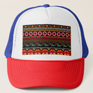Afrikanischer Stil: Dekoratives Muster Delight. Truckerkappe
