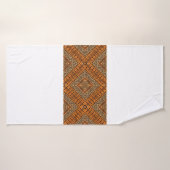 afrikanischer Stil mit ethnischen Textilien Badehandtuch (Badehandtuch)