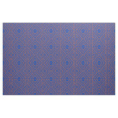 Afrikanischer Stil Nahtlose Muster. Blaue Farbe Stoff (Fat Quarter (45,7 x 55,9 cm))