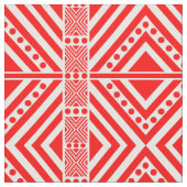Afrikanischer Stil Nahtlose Muster. Rote Farbe Stoff (Nahaufnahme)