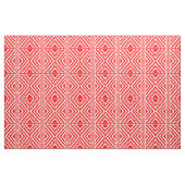 Afrikanischer Stil Nahtlose Muster. Rote Farbe Stoff (Fat Quarter (45,7 x 55,9 cm))