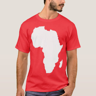 Afrikanischer Stolz auf Afrika Karte 1 T-Shirt