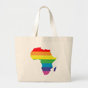 afrikanischer Stolz. Jumbo Stoffbeutel