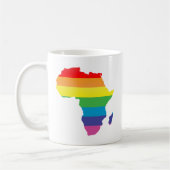 afrikanischer Stolz. Kaffeetasse (Links)