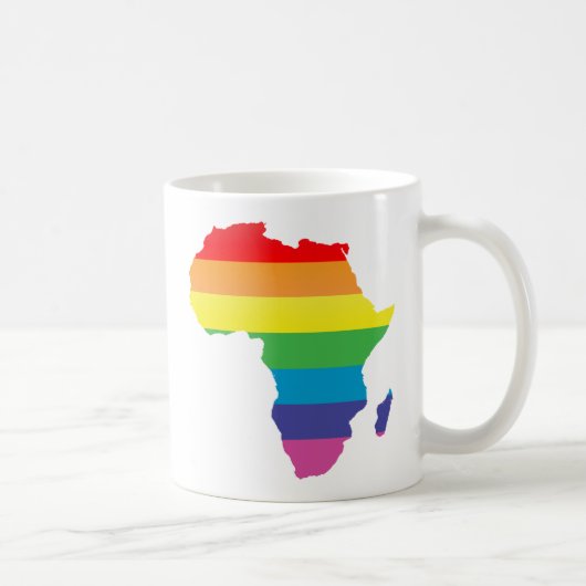 afrikanischer Stolz. Kaffeetasse (Rechts)