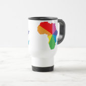 afrikanischer Stolz. Reisebecher (VorderseiteRechts)