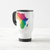 afrikanischer Stolz. Reisebecher (Vorderseite Links)
